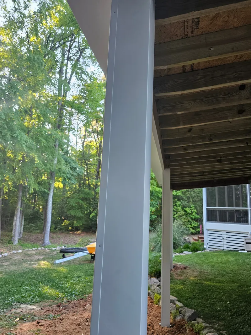 Carport column detail