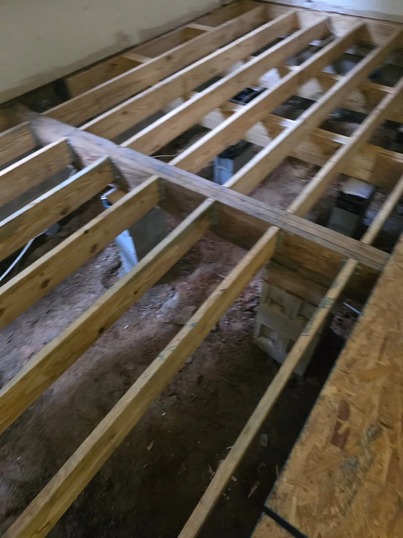 Structural framing progress