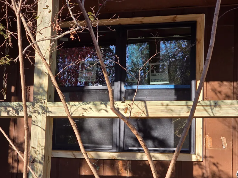 Window trim installation