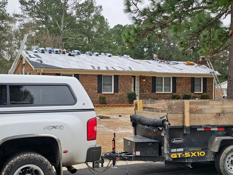 Synthetic underlayment installation