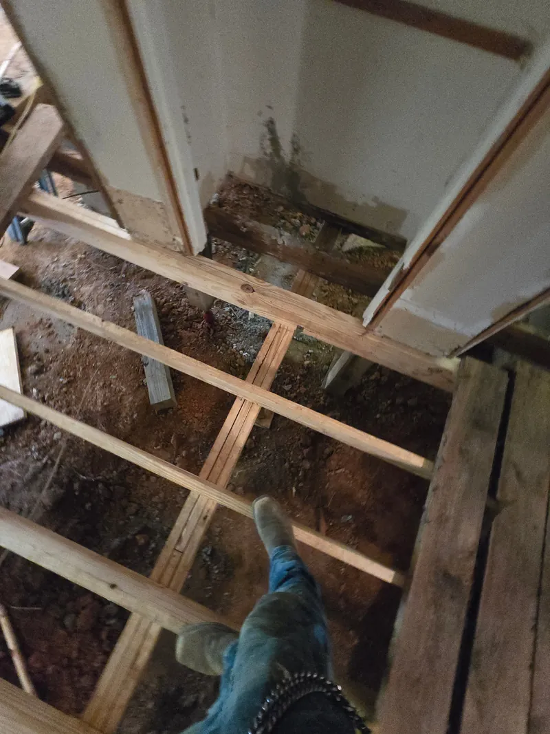 Floor joist replacement